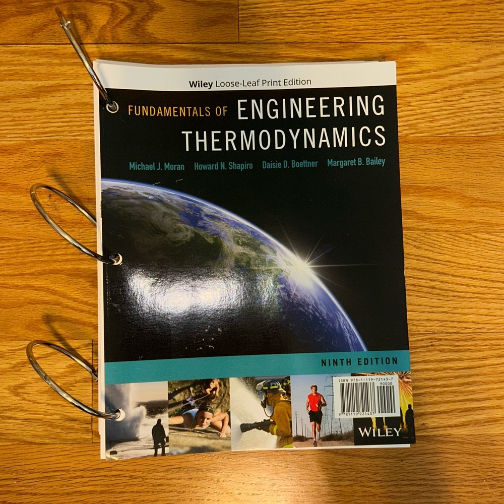 Fundamentals of Engineering Thermodynamics Loose-Leaf Print Textbook